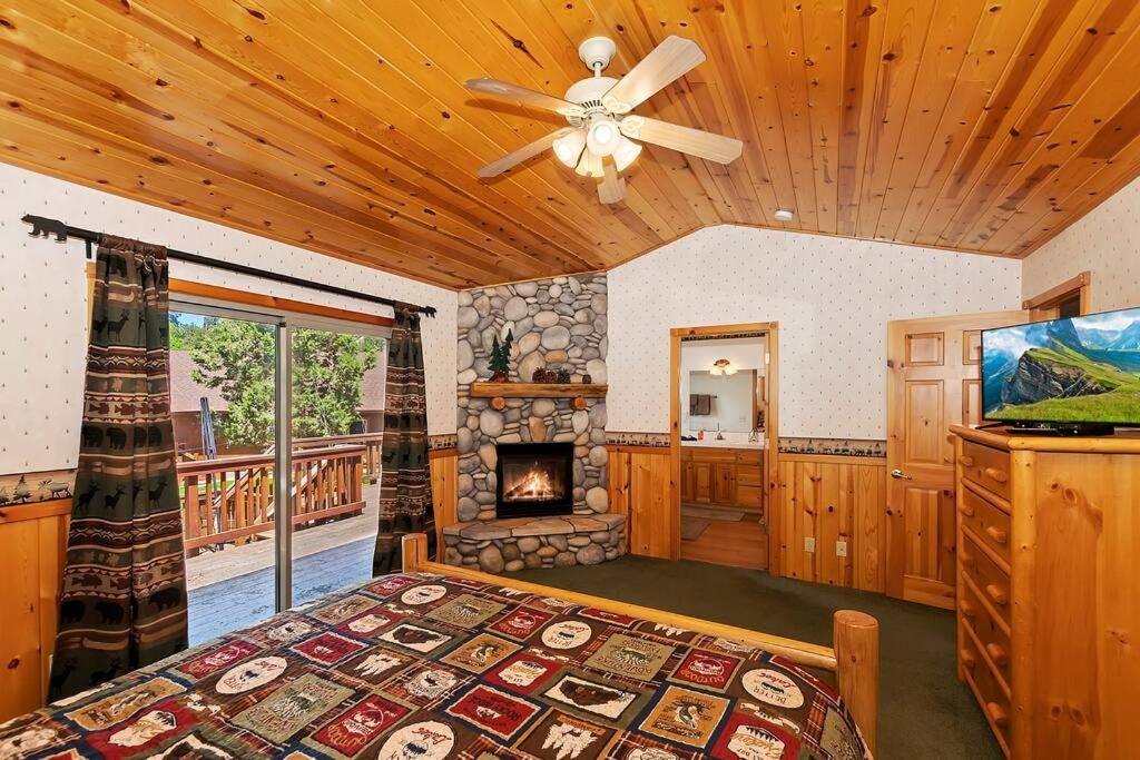 Teakwood - 3-Br Spa, Fire Pit, Quiet, Ac, Centrally Located Villa Big Bear Lake Esterno foto