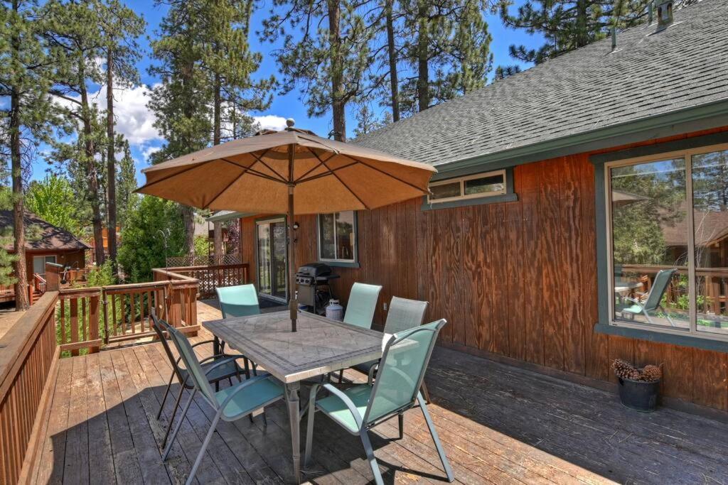 Teakwood - 3-Br Spa, Fire Pit, Quiet, Ac, Centrally Located Villa Big Bear Lake Esterno foto