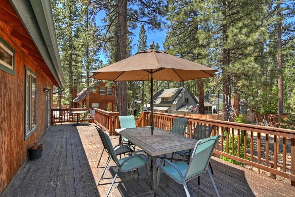 Teakwood - 3-Br Spa, Fire Pit, Quiet, Ac, Centrally Located Villa Big Bear Lake Esterno foto