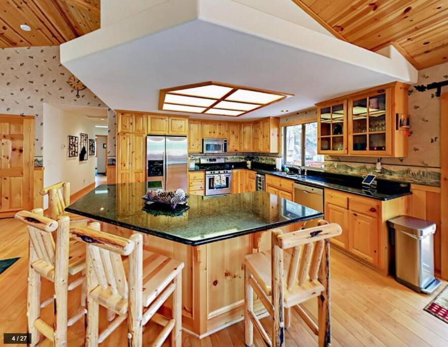 Teakwood - 3-Br Spa, Fire Pit, Quiet, Ac, Centrally Located Villa Big Bear Lake Esterno foto