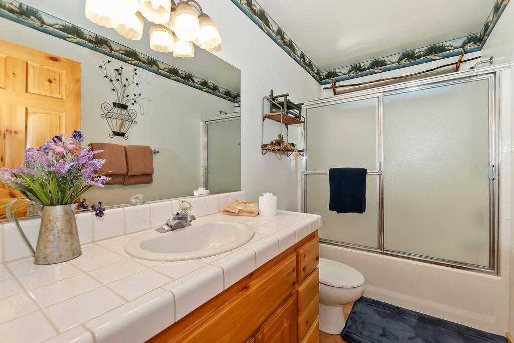 Teakwood - 3-Br Spa, Fire Pit, Quiet, Ac, Centrally Located Villa Big Bear Lake Esterno foto
